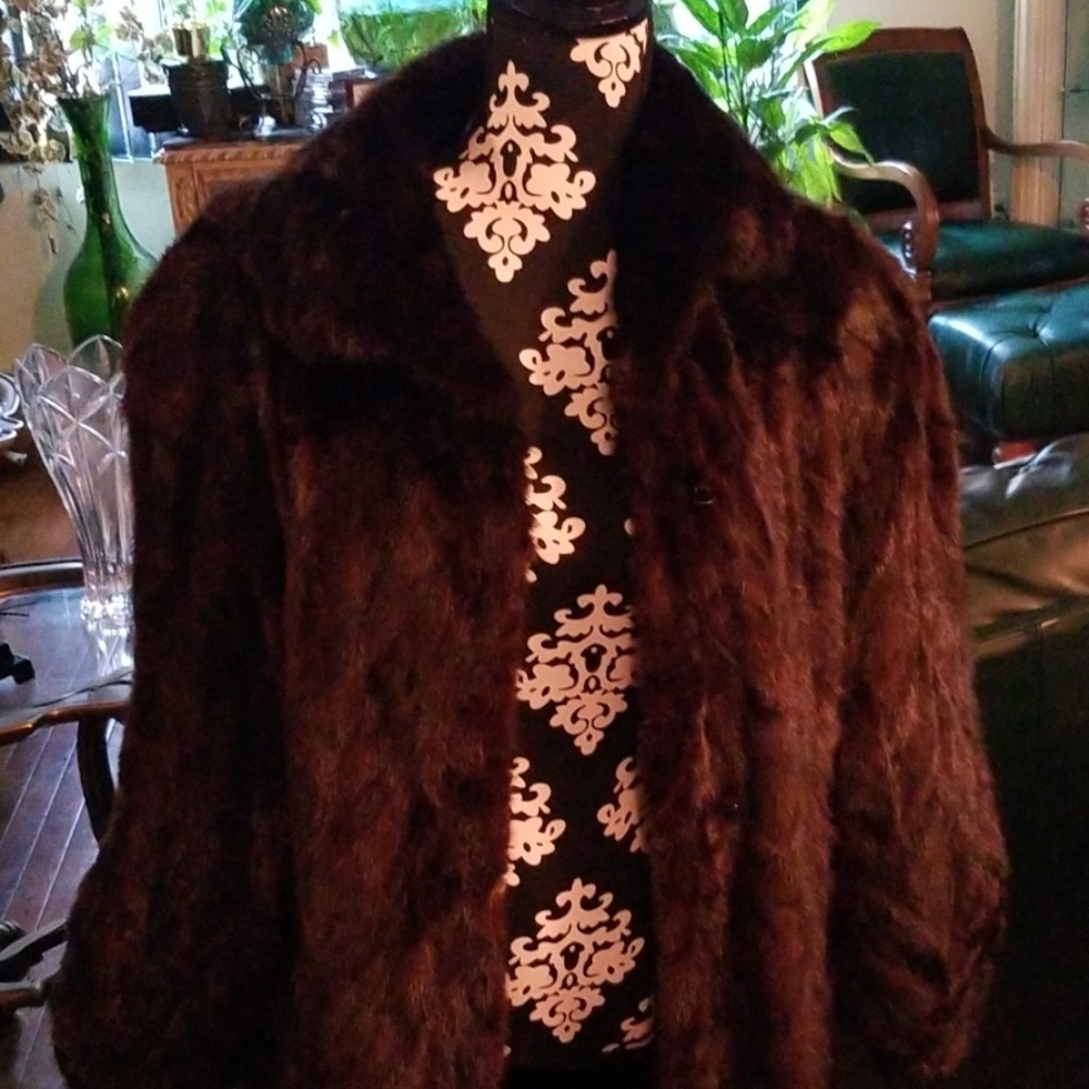 Mink coat